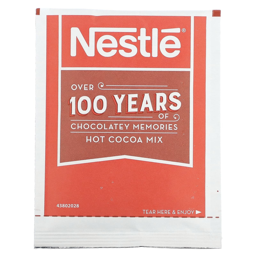 Nestle Hot Cocoa Mix, смесь для приготовления горячего шоколада, насыщенный вкус молочного шоколада, 8 упаковок по 8 г (0,28 унции)