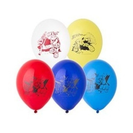 Набор шаров (12"/30 см) Черепашки-Ниндзя 5 шт.