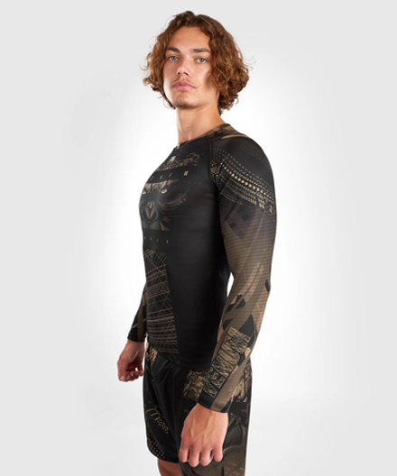Рашгард Venum Gorilla Jungle Sand/Black L/S