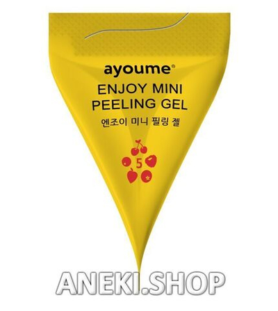 Гель-эксфолиатор для лица 3 г Ayoume ENJOY MINI EXFOLIATOR GEL