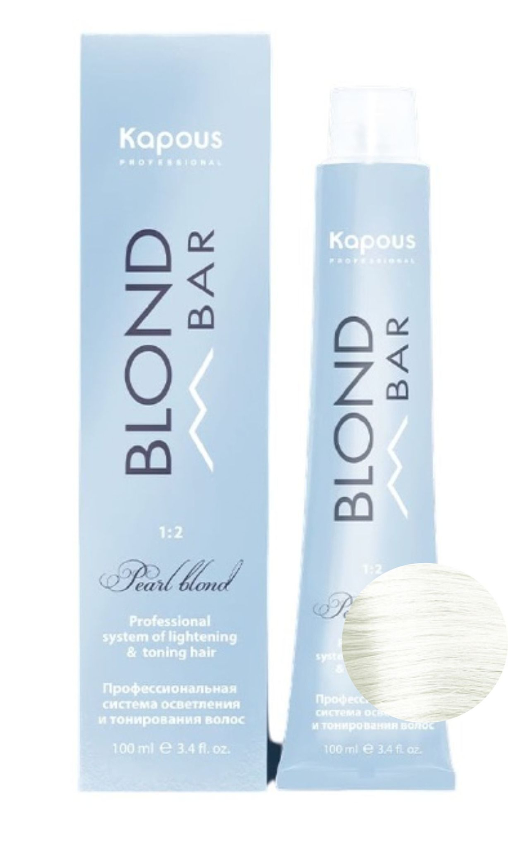 Крем-краска "Blond Bar" 000 Прозрачный 100 мл