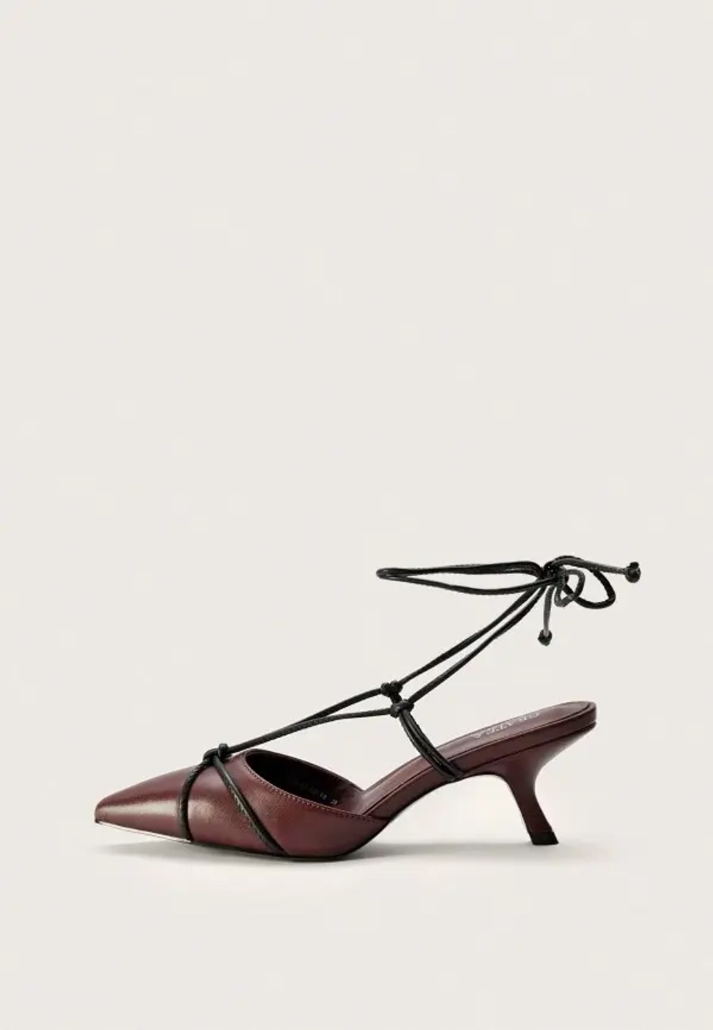 Туфли Grate x Choux, бордовые