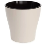 Горшок цветочный Лея 17л двойной (с автополивом) (бежевый)