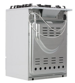 Плита газовая GEFEST 6500-02 0042 (бел.с растр.рис)