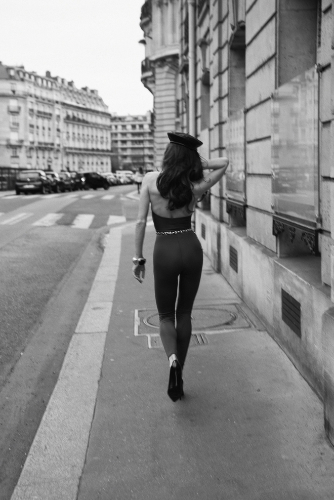 Long jumpsuit — Graphite