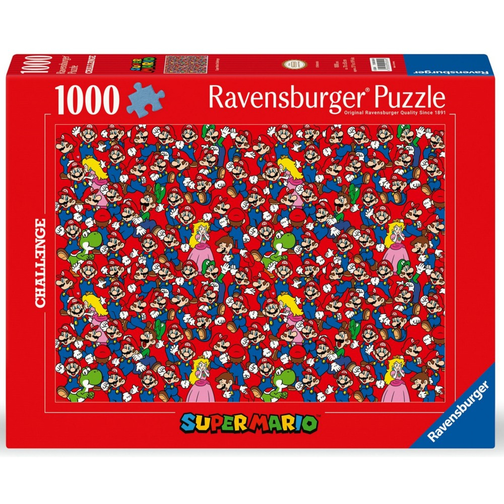 Пазл Ravensburger Challenge Super Mario Bros 005049 1000 элементов 005049 — фото 1