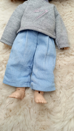 Джинсы для куклы Ева (Куан)