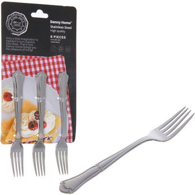 Набор десертных вилок 6шт «MONDIAL» на блистере