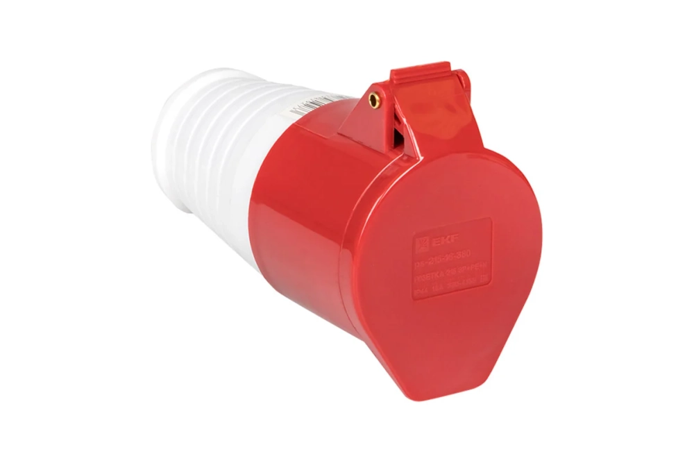 Переносная розетка EKF 215 3Р+РЕ+N 16А 380В IP44 PROxima ps-215-16-380