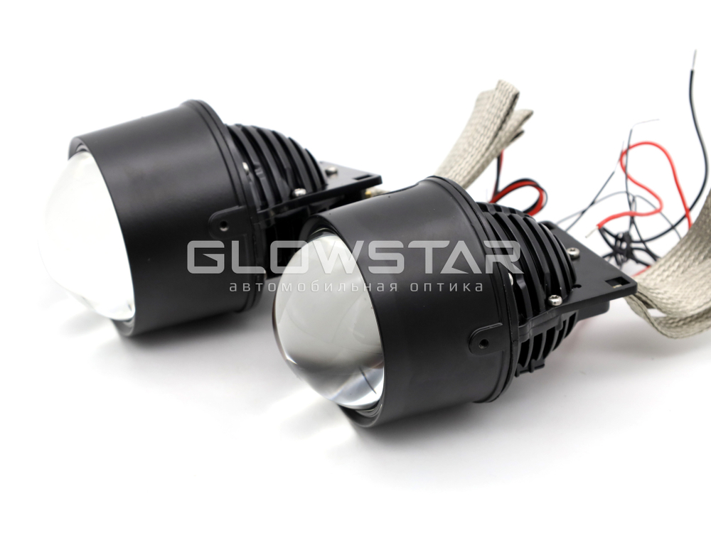 Билед ПТФ модули GTR Blue Lens (Tank) крепление Universal, 3.0 дюйма, герметичные (комплект, 2шт)