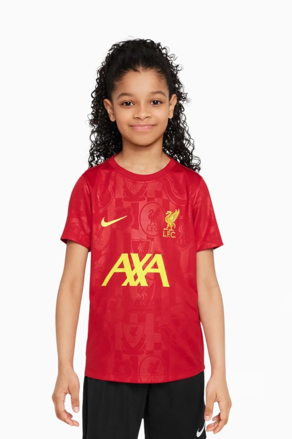 Футболка Nike Liverpool FC 24/25 Pre-Match Junior - красный