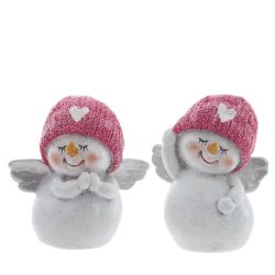 GAEM Фигурка декоративная "Снеговик", L6 W3,5 H7 см, 2в.