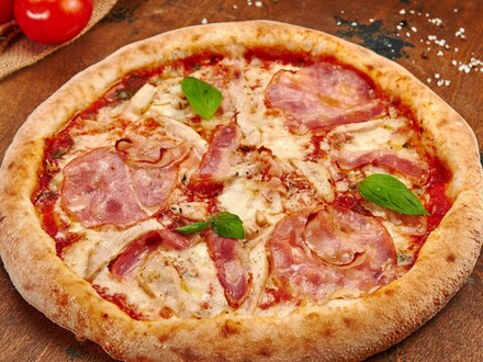 ПИЦЦА С ВЕТЧИНОЙ, 500 г (28 см)
