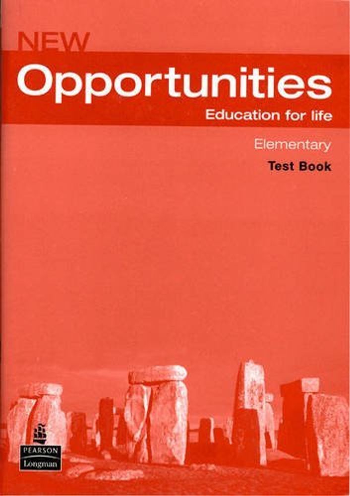 New Opportunities Elem Test +D Global Pk