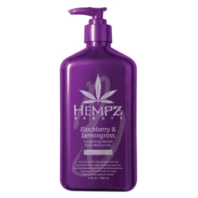 Молочко для тела Ежевика и Лемонграсс HEMPZ Beauty Blackberry & Lemongrass Moisturizer 500 мл