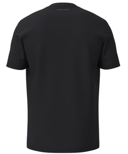 Мужская теннисная футболка Head Club Original - черный