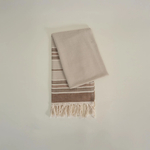 Пештемаль из органического хлопка Arya 90x180 | бежевый