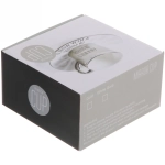 Чайная пара (зеркальная кружка 230мл+блюдце) анаморфный дизайн «Леопард»