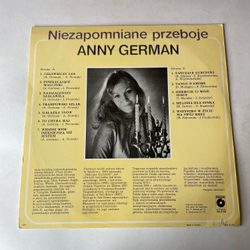 Винтажная виниловая пластинка LP Anna German Анна Герман, Niezapomniane Przeboje Anny German (Польша 1983)