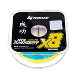 Шнур JIG CONNECT X8 PE Multicolor 150m #1.2, 0.18mm 10.5кг/18.9LB (T-N-JC-X8-0.18-150-M) NISUS
