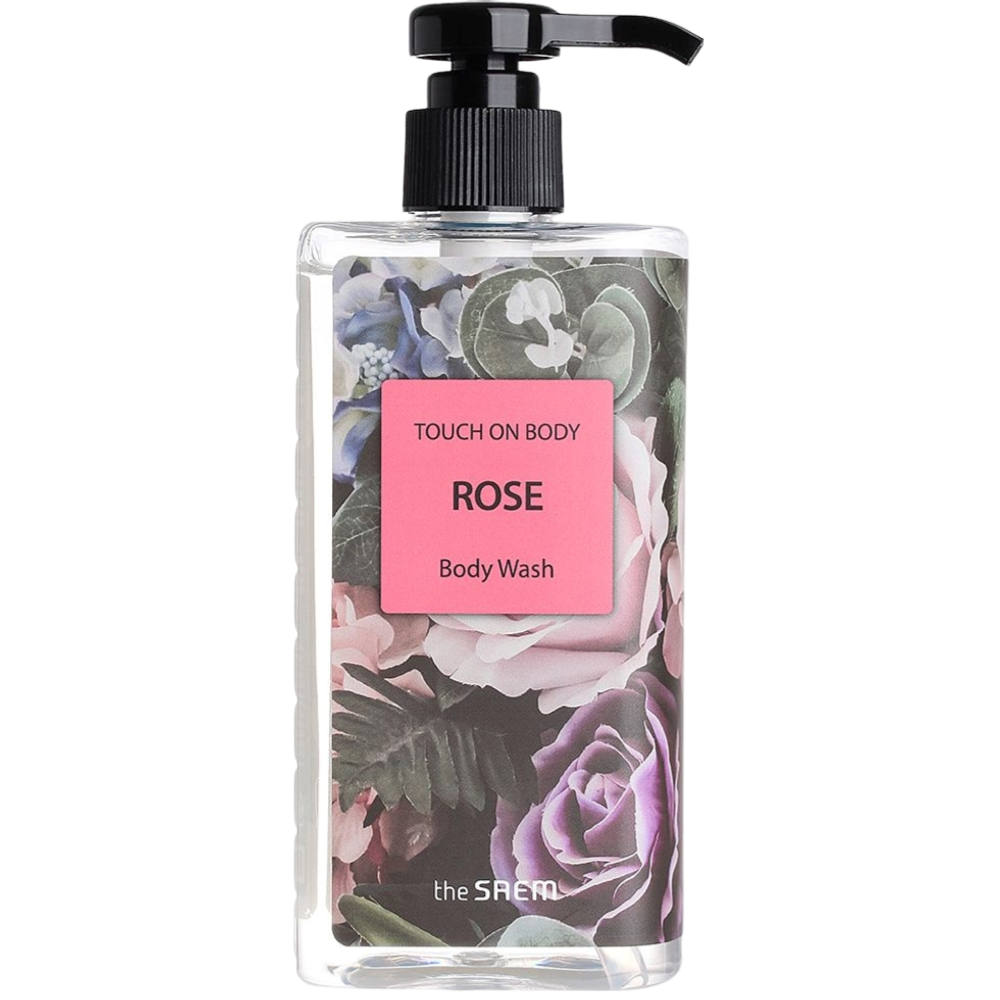 The Saem Touch On Body Rose Body Lotion Лосьон для тела с экстрактом розы