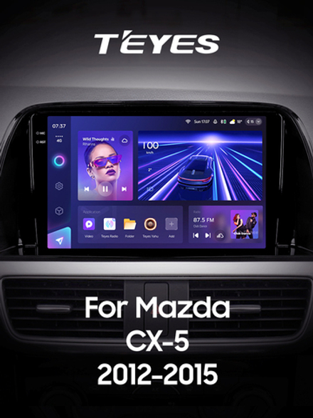 Teyes CC3 2K 9"для Mazda CX-5 2012-2015