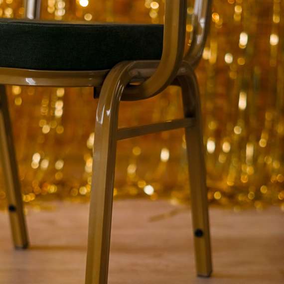 Стул Хит 25мм с подлокотниками, орех, шеннил Palmira