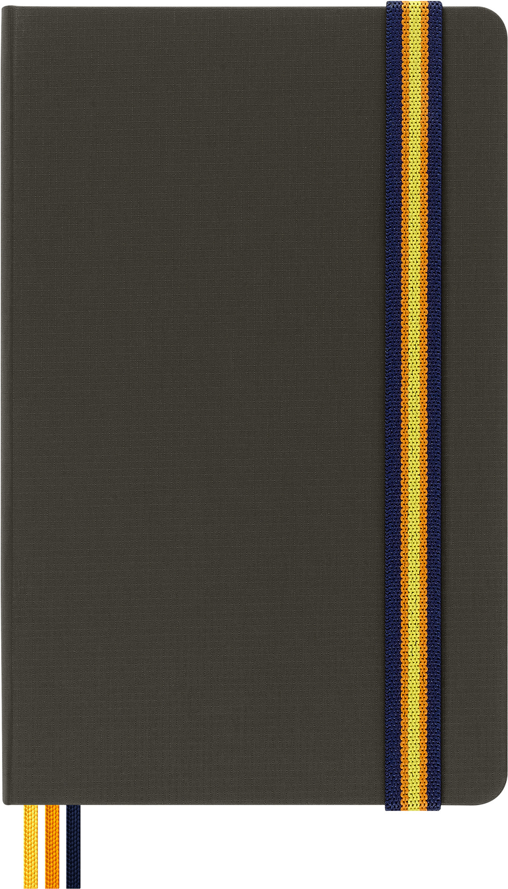 Блокнот Moleskine LE K-Way (SKQP062KWGREENWMR) 13х21 см, текстиль, 240 стр. без линовки, зеленый