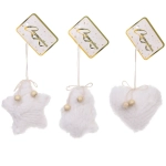 Подвеска «Мягкий сюрприз» 8 см (в ассортименте), Белый