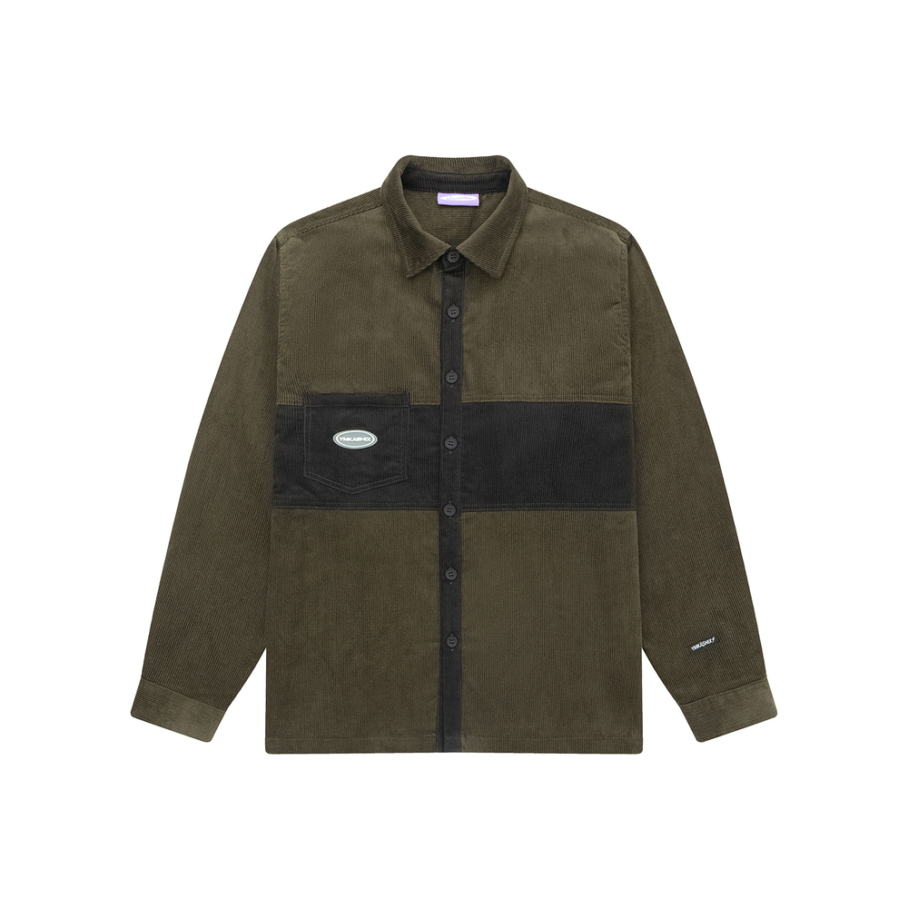 РУБАШКА YMKASHIX VELVET BUTTON F-413 pp.M