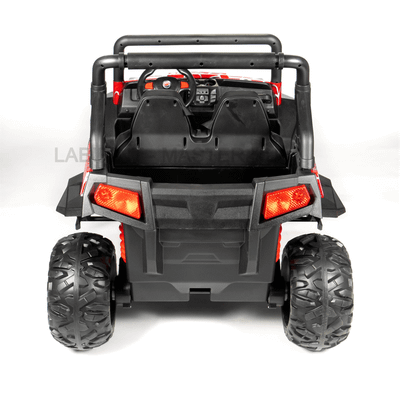 Детский электромобиль "Buggy - MalinaBay", с принтом паутинка