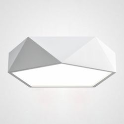 Потолочный Светодиодный Светильник Geometric White D50 By Imperiumloft