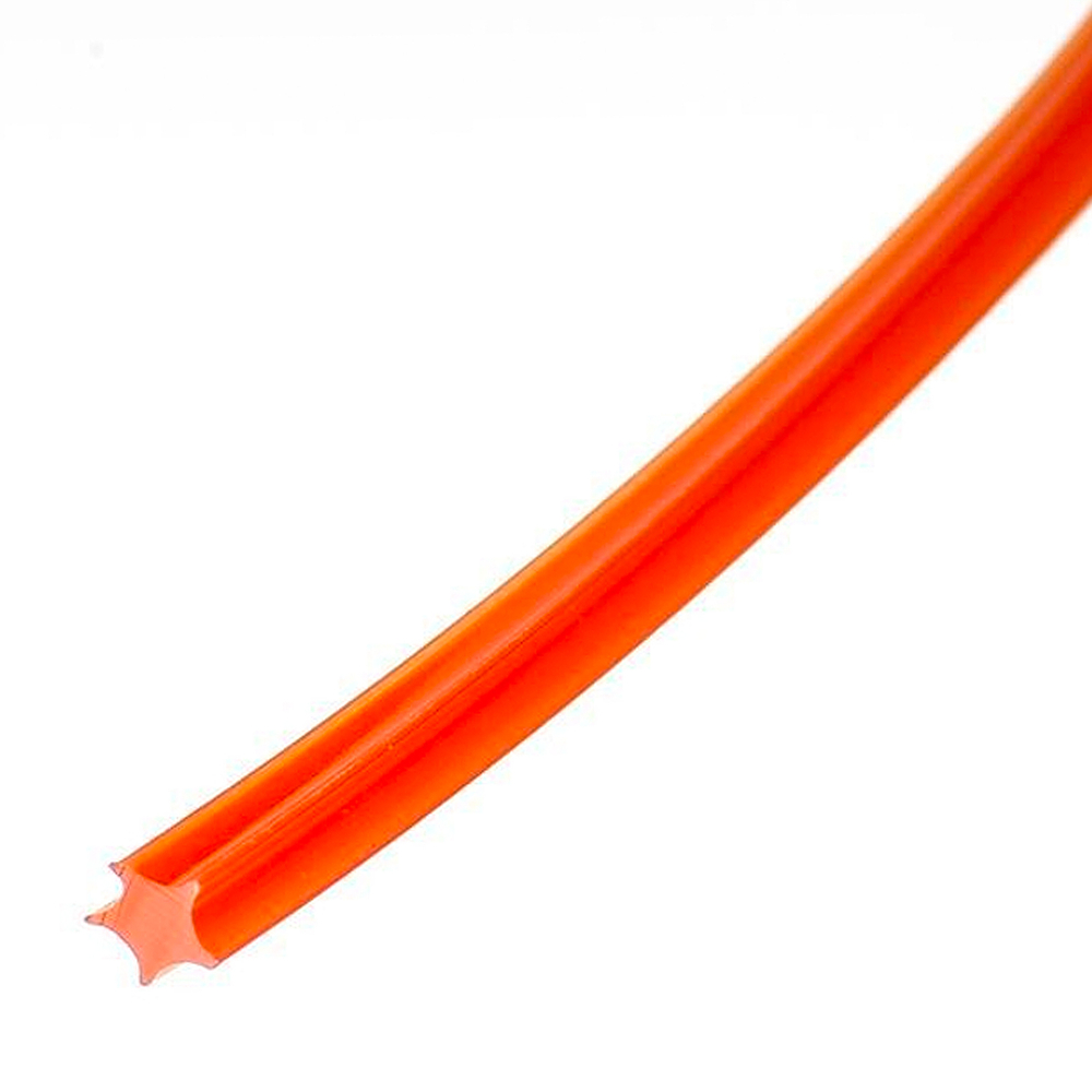 Леска для триммера звезда, на DIN катушке, 2.0 мм х 190 м, Сибртех