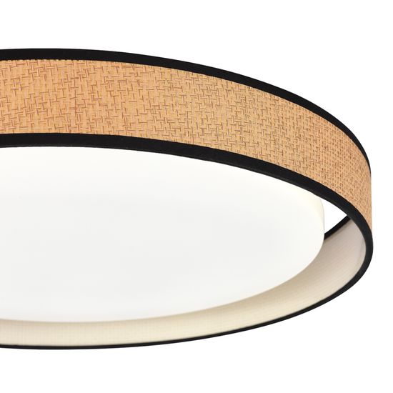 SLE6010-502-48 Светильник потолочный ST-Luce белый/бежевый, черный LED 1*48W 4000K VENTE