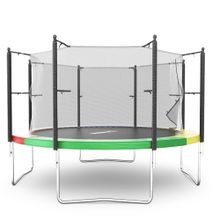Батут UNIX Line Simple 12 ft (366 см) с внутренней защитной сеткой, цветной