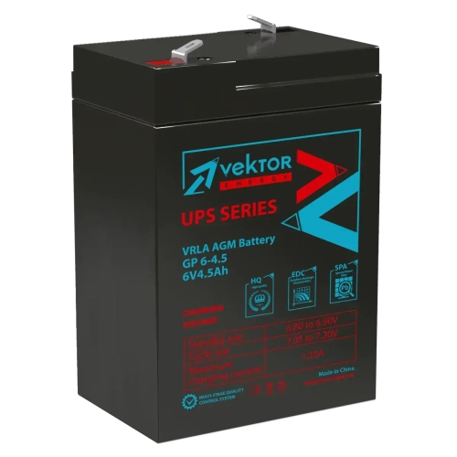 Аккумуляторная батарея Vektor Energy GP 6-4,5