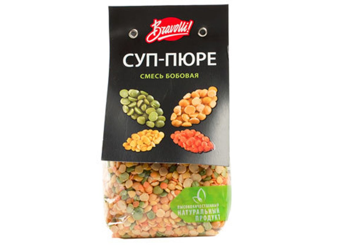 Смесь бобовая суп пюре Bravolli, 350г