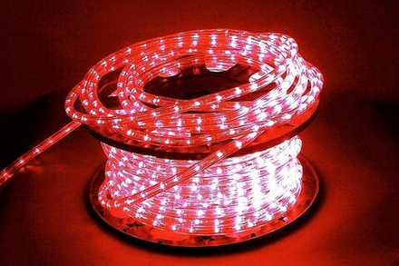 Шнур световой Sneha  13-3W-50M-220V-LED-U RD