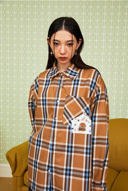 Рубашка DONSMOKE "Church Logo" Plaid Shirt