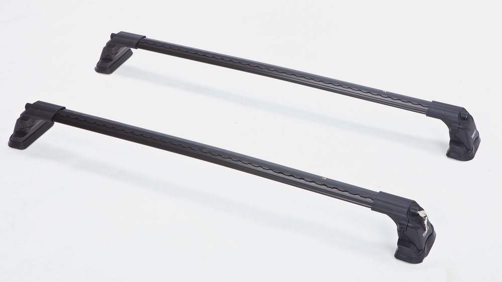 Багажник Turtle Air 3 Premium на крышу для MAZDA CX-7 2006-2012 (На штатные места),черный, арт.21.TUR.10.09.A3.B
