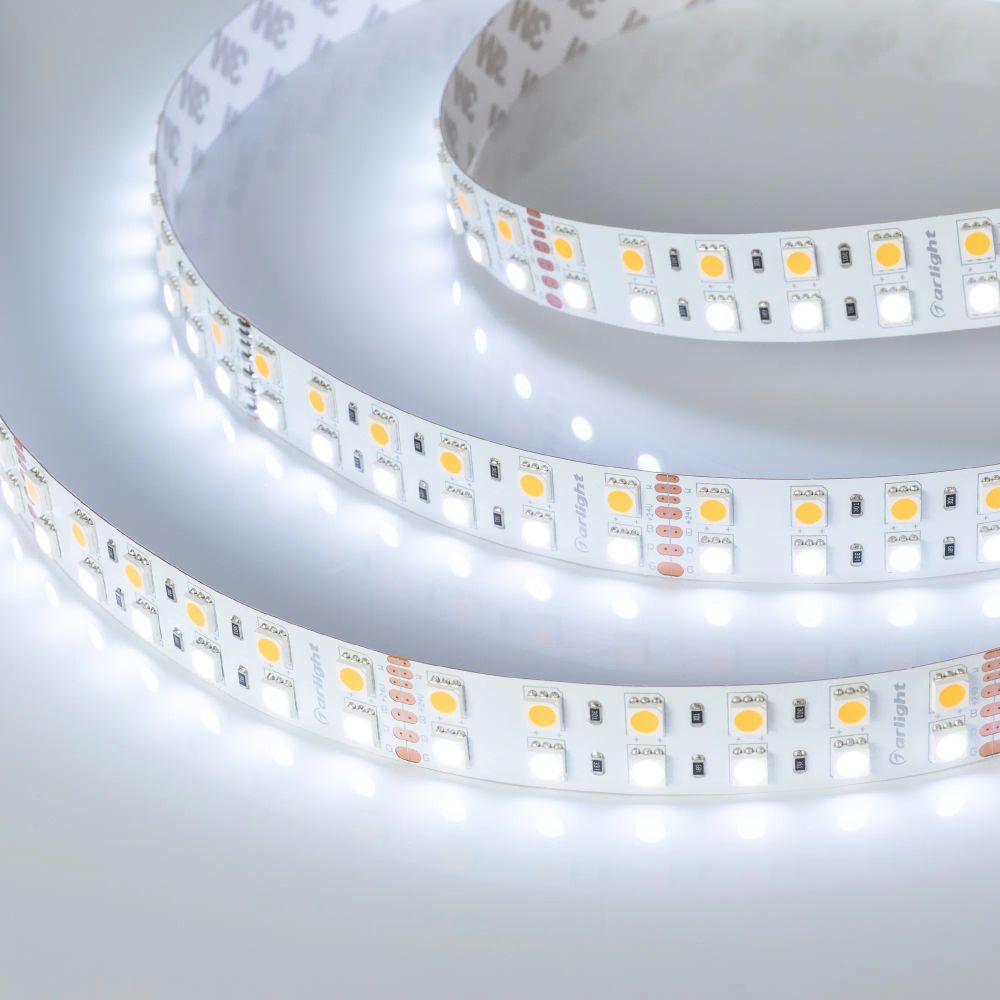 Светодиодная лента RT-B144-19mm 24V RGBW-Day (32 W/m, IP20, 5060, 5m) (Arlight, -) 018144(2)