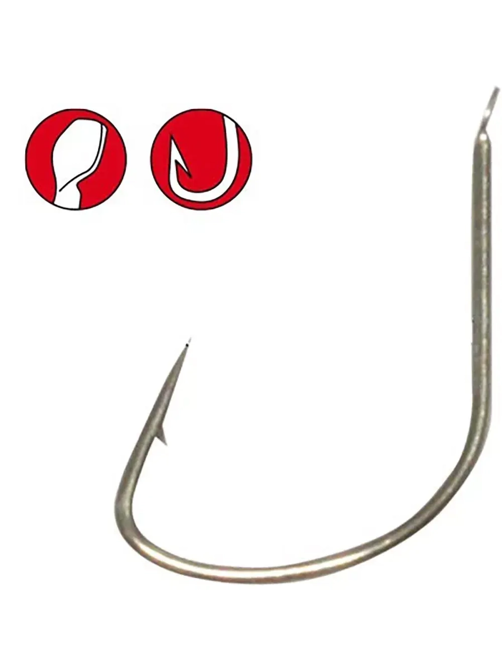 Крючок рыболовный G-Bait Caster №18 ( упк по 10шт)