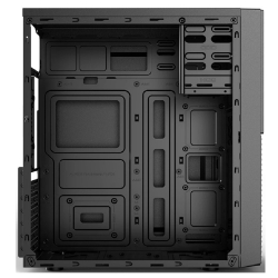 CBR Корпус ATX Miditower E188, без БП, 1*USB 3.0, 2*USB 2.0, HD Audio+Mic, Black [PCC-ATX-E188-USB31-USB22-WPSU]