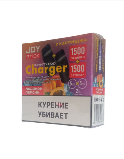 Картридж Joystick Infiniti POD Charger Ледяной персик (2 шт.) [M]