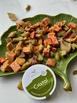 Сибирские цукаты ревня и тыквы в тубусе, 250мл