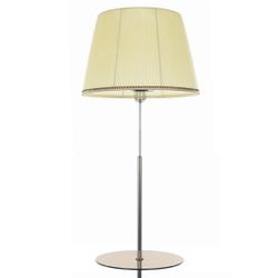 Citilux Линц CL402973T Торшер хром со столиком и кремовым абажуром