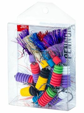 Приманки джиг. LJ PENNON SLOTWORM MIX4 5шт.