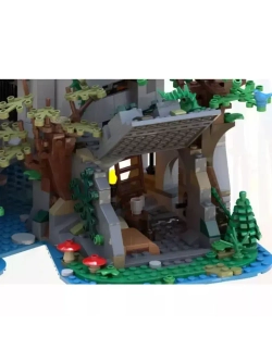 Конструктор Рыцари Замок в лесу 1957 деталей