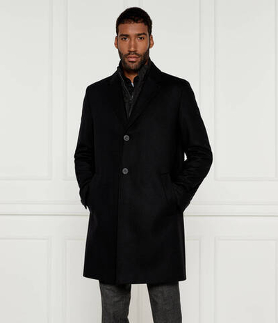 Шерстяное пальто Milogan2441 HUGO - черный(50528836)