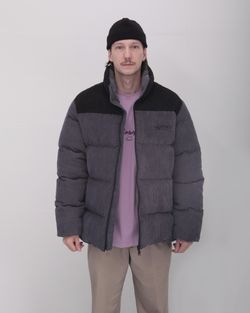 Пуховик Anteater Downjacket Velvet Combo Серая